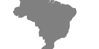 Brazilië vector kaart